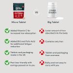 High Strength Iron Tablets with Vitamin C & B12