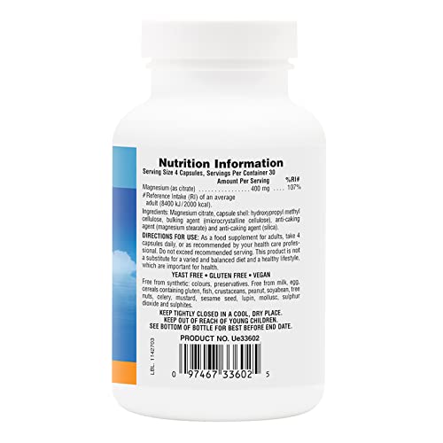 Kalmassure Magnesium 400 mg - Vegan Stress Relief