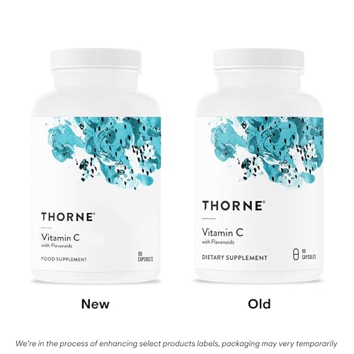 Thorne Vitamin C with Citrus Bioflavonoids – 90 Caps