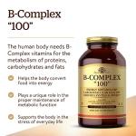 Solgar B-Complex 100 Veggie Capsules - Non-GMO
