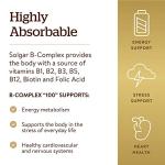 Solgar B-Complex 100 Veggie Capsules - Non-GMO