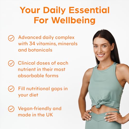 Vegan Multivitamins & Minerals – 60 Daily Capsules