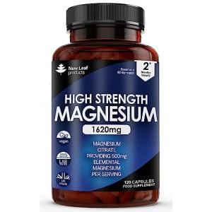 Super Strength Magnesium Citrate Capsules for Sleep & Muscle
