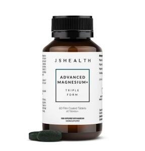 JSHealth Advanced Magnesium for Muscle Relaxation - 60 Tablets