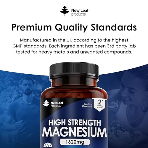 Super Strength Magnesium Citrate Capsules for Sleep & Muscle