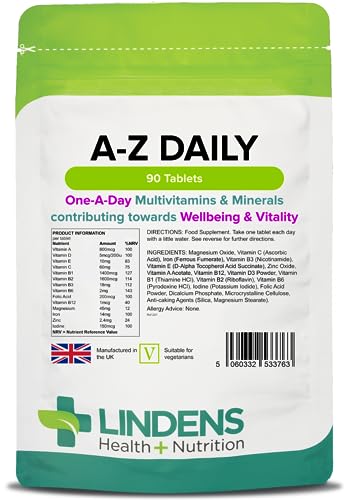 Lindens Complete A-Z Daily Multivitamin - 90 Tablets