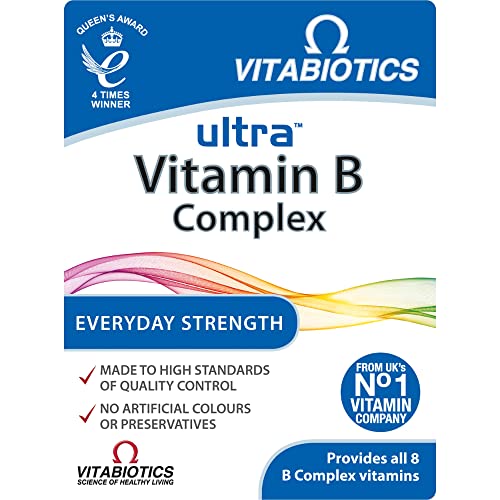 Vitamin B-Complex Tablets - 60 Count Pack