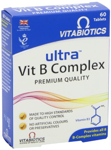 Vitamin B-Complex Tablets - 60 Count Pack