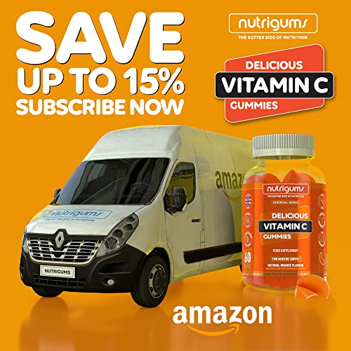 Vitamin C Gummies 80mg | 60 Vegan - Orange