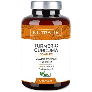 Organic Turmeric & Black Pepper Capsules - 120 Count