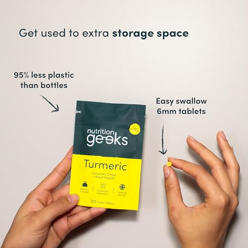 Turmeric Tablets 2000 mg with Black Pepper & Ginger