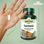 Nature's Aid High Potency Turmeric Capsules, 60 Count