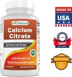 Calcium Citrate with Vitamin D3 - 240 Tablets