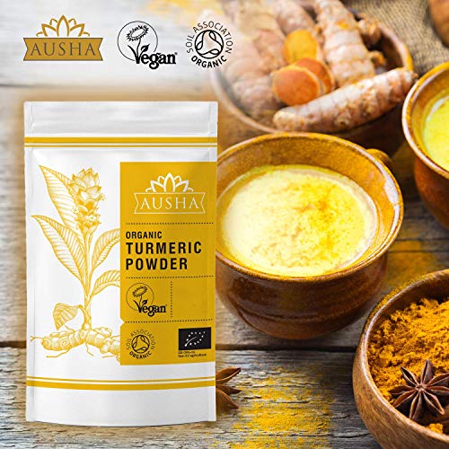 Ausha Organic Turmeric Powder 1kg - Double Strength