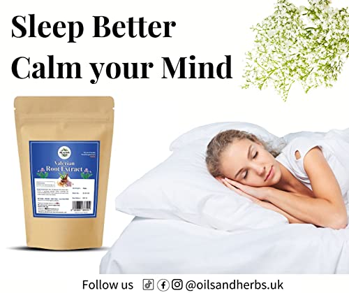 Organic Valerian Root Extract Powder 100% Pure
