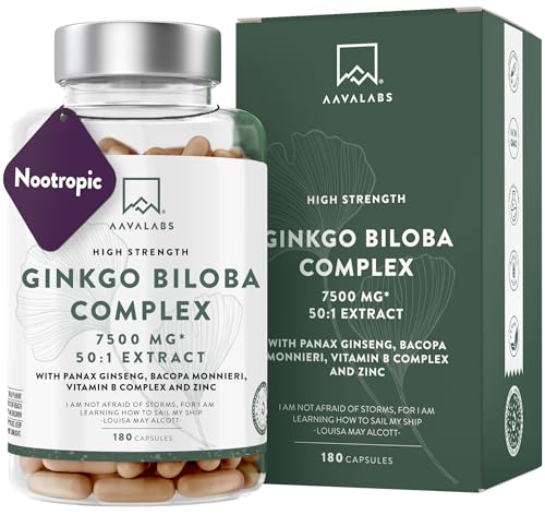Ginkgo Biloba & Ginseng for Memory and Energy