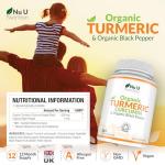 Organic Turmeric & Black Pepper Capsules 600mg