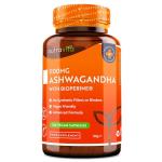 Ashwagandha 1100mg Vegan Capsules with Bioperine