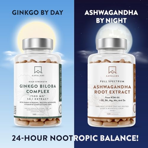 Ginkgo Biloba & Ginseng for Memory and Energy