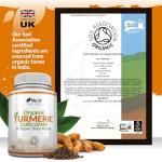 Organic Turmeric & Black Pepper Capsules 600mg