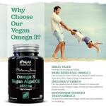 Vegan Omega 3 Algae Oil 1300mg - 90 Softgels