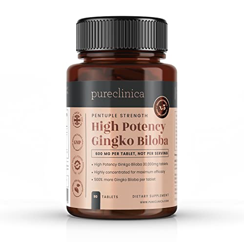 Ginkgo Biloba 30,000 mg – 90 Tablets