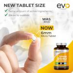 Vitamin D3 4000iu & K2 100ug - 180 Tablets