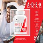 Vitamin A D3 K2 MK-7 Supplement for Strong Bones