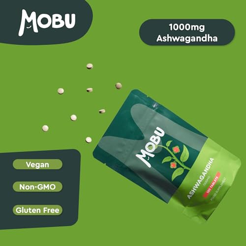 High Strength Ashwagandha 1000mg Tablets - 120 Count