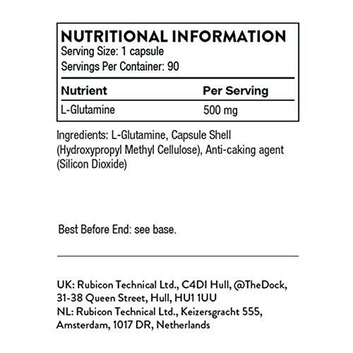 Thorne L-Glutamine for Gut Health - 90 Capsules