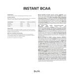 Bulk Instant BCAA Powder, 8g Per Serving