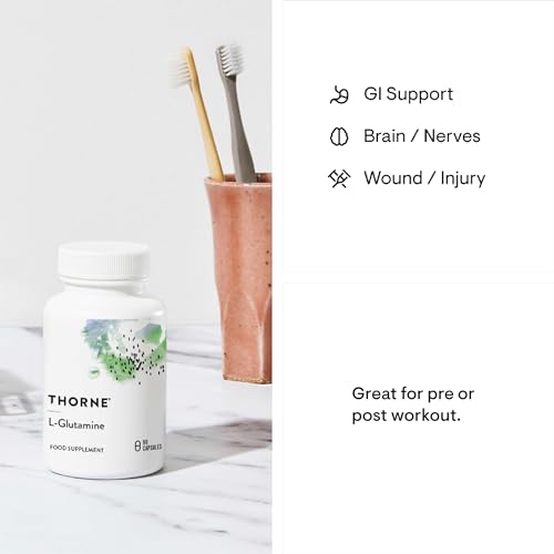 Thorne L-Glutamine for Gut Health - 90 Capsules