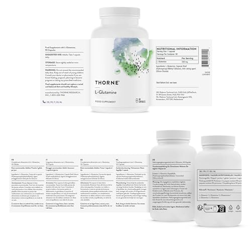Thorne L-Glutamine for Gut Health - 90 Capsules