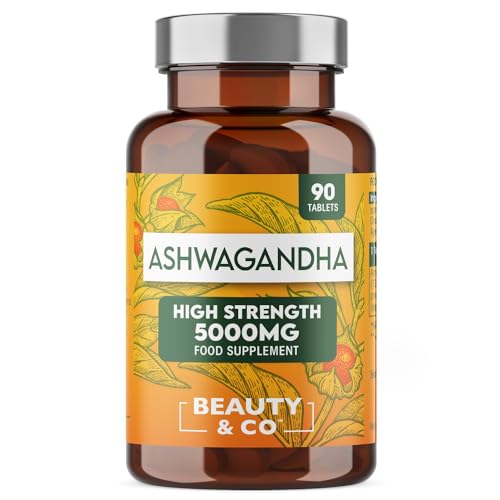 High Strength Ashwagandha 5000mg - 90 Tablets