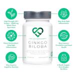 Ginkgo Biloba 15,000mg Capsules - 60 Servings