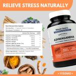 Max Strength Organic Ashwagandha with Blueberry & Turmeric