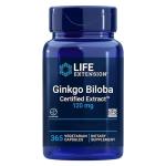 Life Extension Ginkgo Biloba Extract 120mg, 365 Vegan Caps