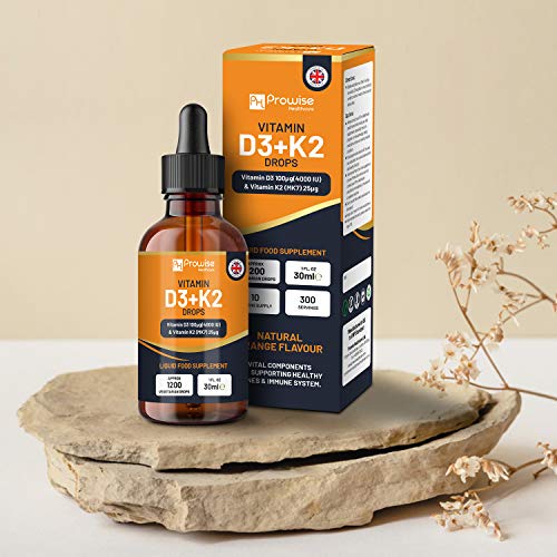 Vitamin D3 4000iu + K2 MK7 Liquid Drops
