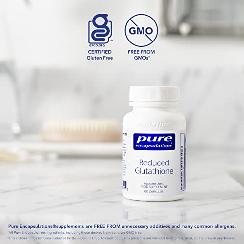 Pure Encapsulations Reduced Glutathione - 60 Capsules