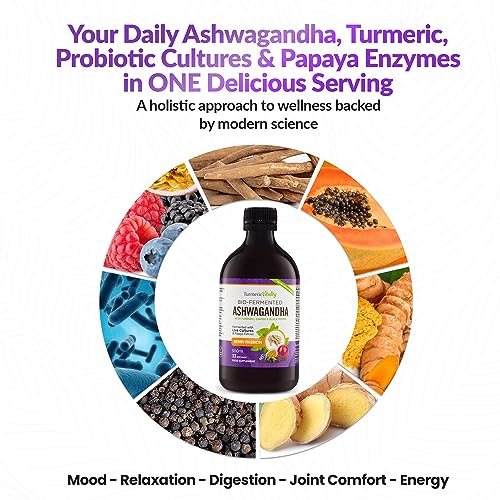 Ashwagandha Liquid with Turmeric and Probiotics
