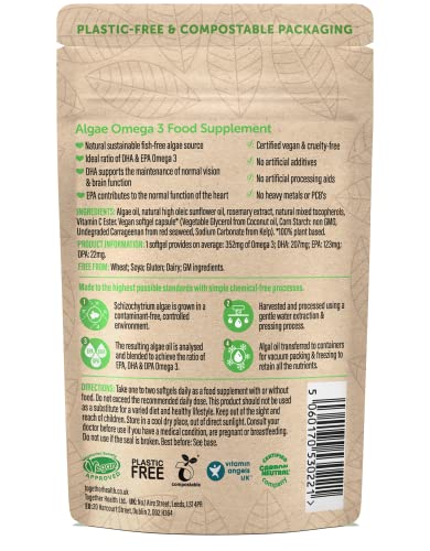Together Plant-Based Omega 3 from Algae - 120 Capsules