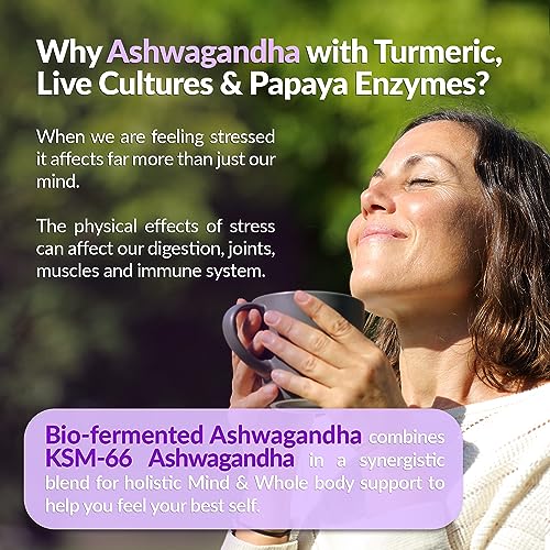 Ashwagandha Liquid with Turmeric and Probiotics