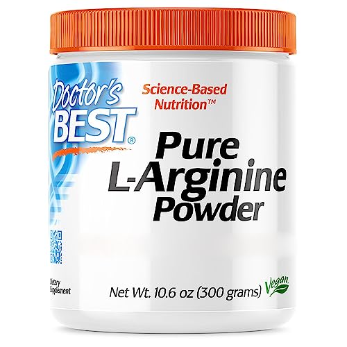 Doctor's Best Pure L-Arginine Powder - 300g Vegan