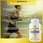 750mg Trans Resveratrol with Black Pepper Extract