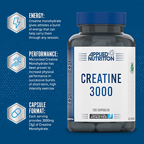 Applied Nutrition Creatine Monohydrate Capsules 3000mg