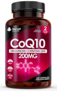 CoQ10 200mg Vegan Capsules - High Strength Ubiquinone