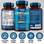 Omega 3 1000mg Fish Oil Capsules - Supports Heart & Brain