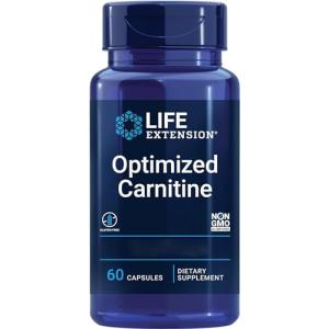 Life Extension Optimized L-Carnitine 700mg, 60 Veggie Caps