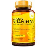 High Strength Vitamin D3 4000 IU Softgels