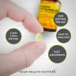 High Strength Vitamin D3 4000 IU Softgels